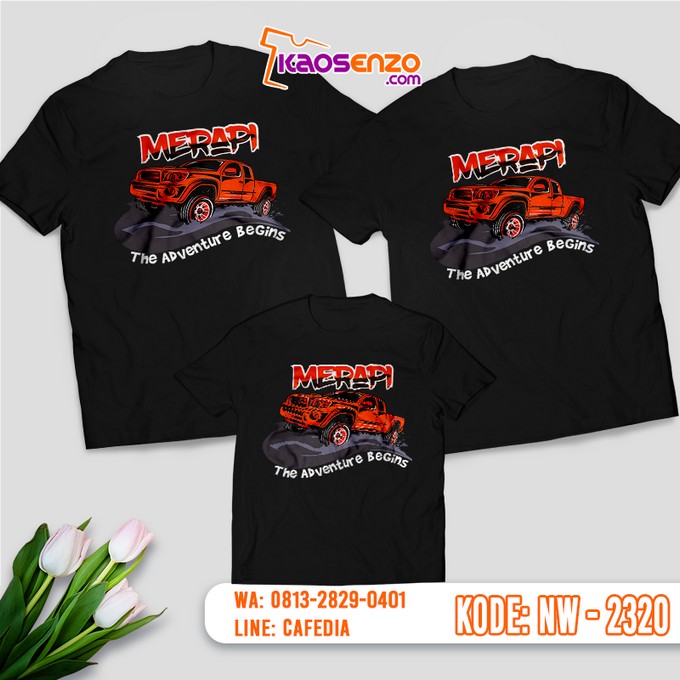 Baju Kaos Couple Keluarga 4x4 Offroad Car | Kaos 4x4 Offroad Car - NW 2320