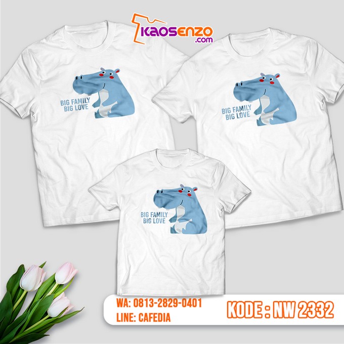 Baju Kaos Couple Keluarga Animal Zoo | Kaos Family Custom | Kaos Animal Zoo - NW 2332