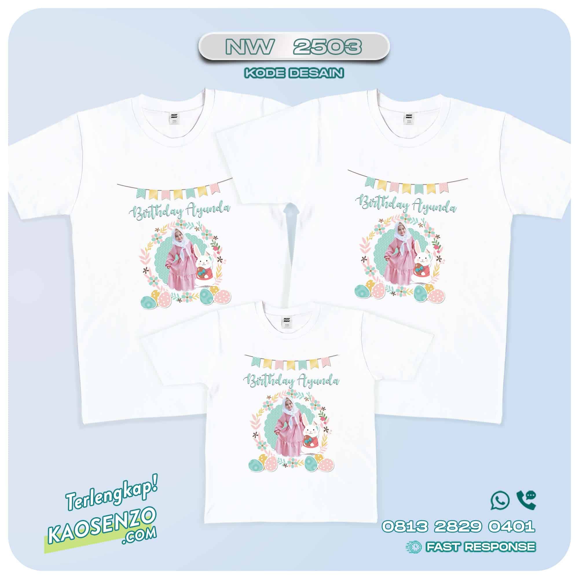 Baju Kaos Couple Keluarga Easter | Kaos Family Custom | Kaos Easter NW 2503