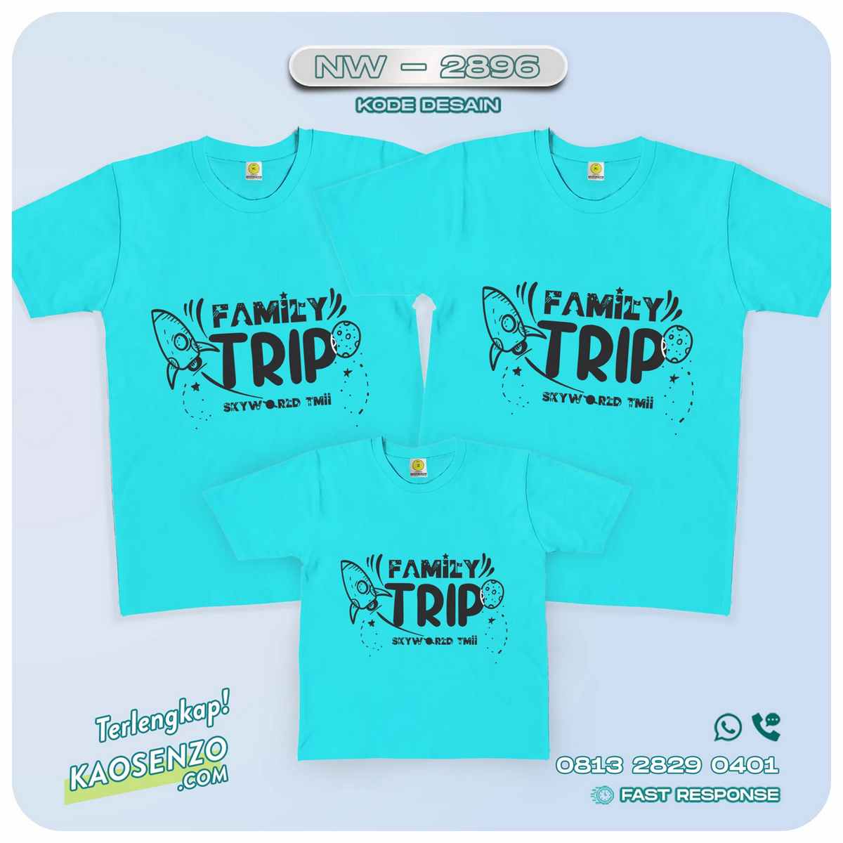 Baju Kaos Couple Keluarga Astronot | Kaos Family Custom | Kaos Astronot - NW 2896