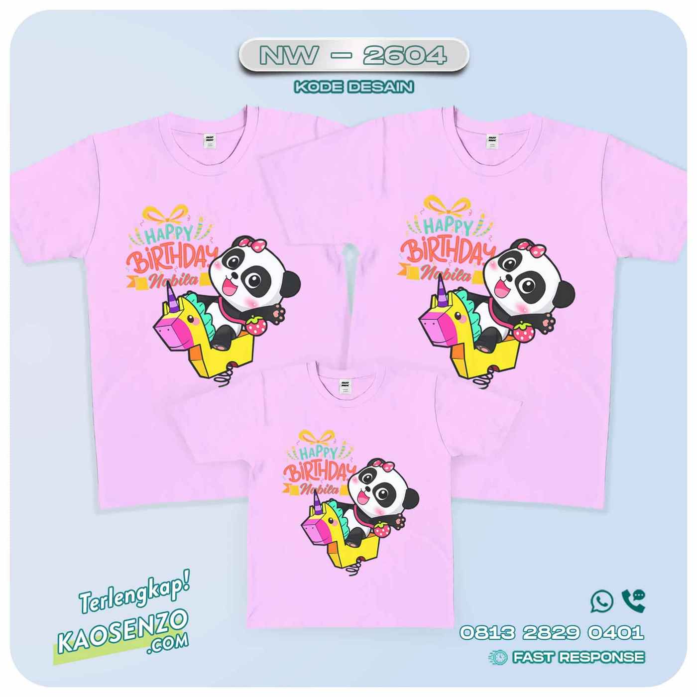 Baju Kaos Couple Keluarga Baby Bus | Kaos Family Custom | Kaos Baby Bus- NW -2604