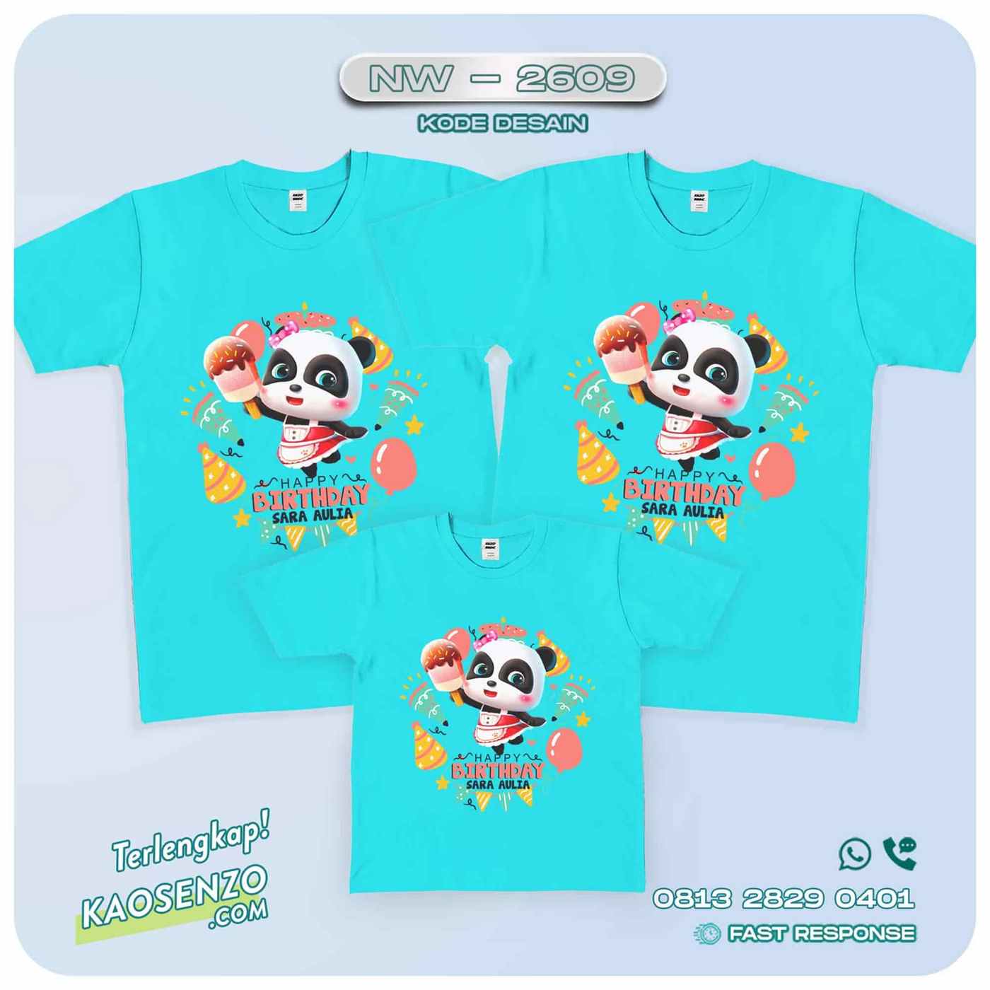 Baju Kaos Couple Keluarga Baby Bus | Kaos Family Custom | Kaos Baby Bus- NW -2609