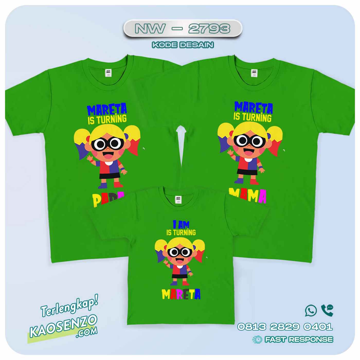 Baju Kaos Couple Keluarga superhero| Kaos Family Custom | Kaos Superhero - NW 2793