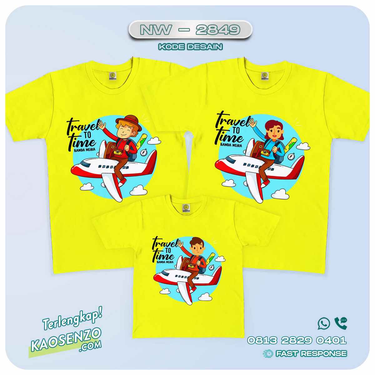 Baju Kaos Family Gathering | Kaos Couple Keluarga | Kaos Gathering - NW 2849