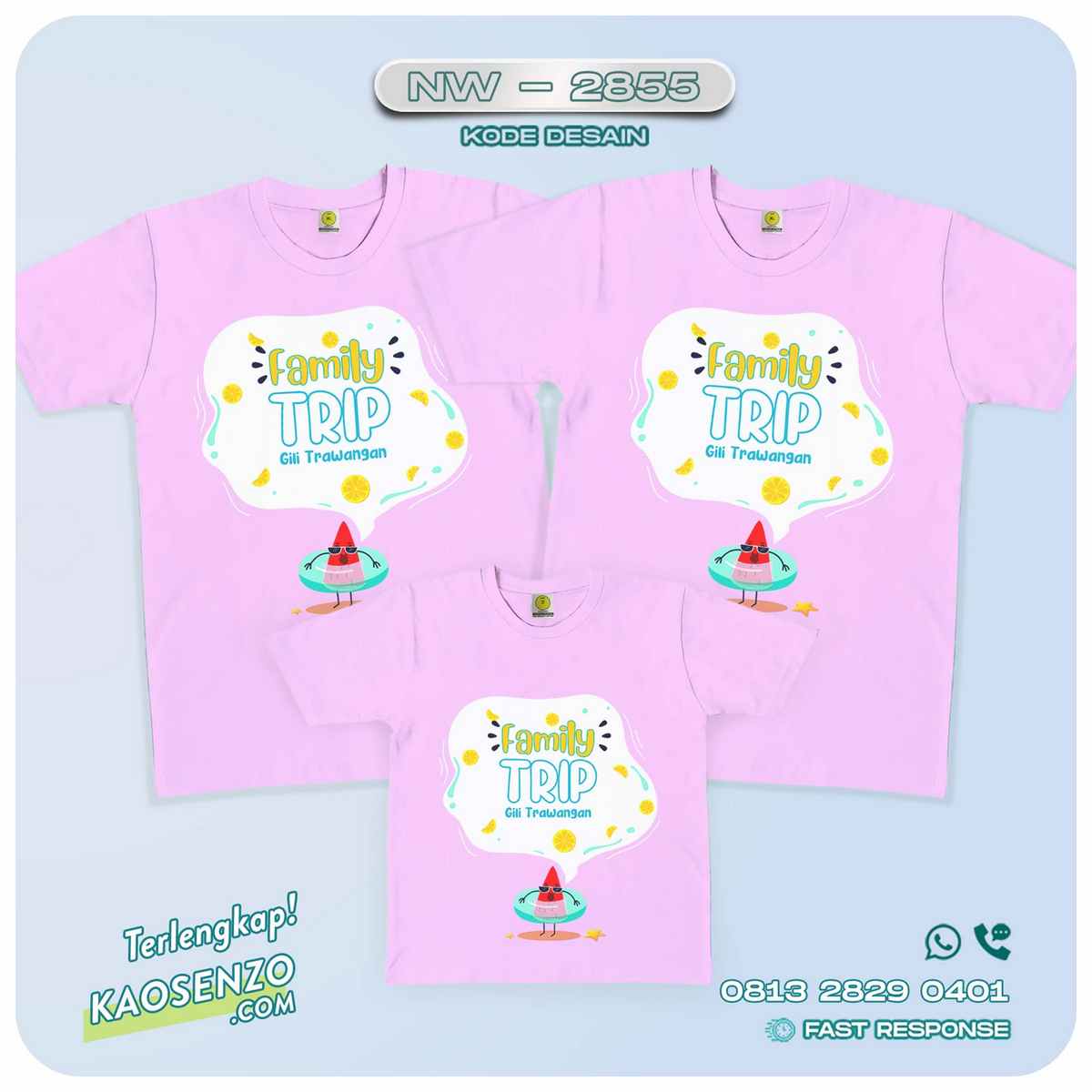 Baju Kaos Family Gathering | Kaos Couple Keluarga | Kaos Gathering - NW 2855