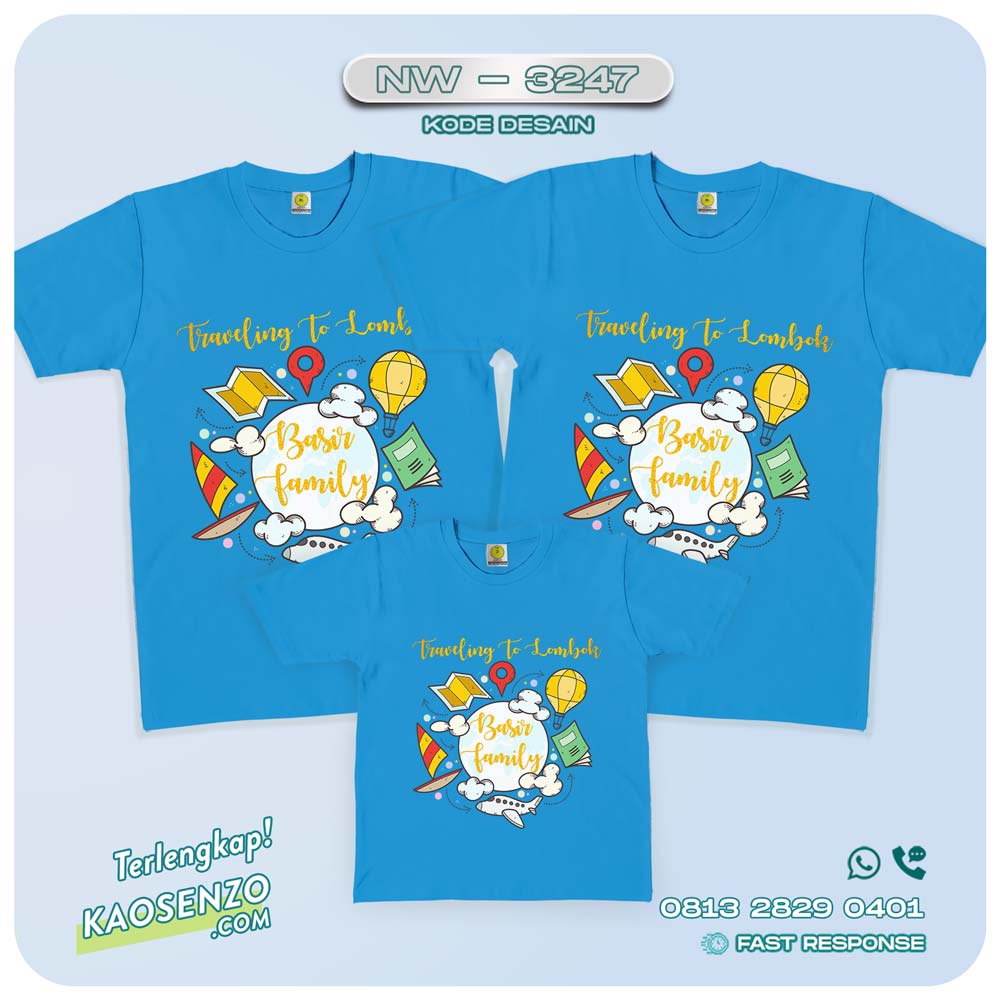 Baju Kaos Family Gathering | Kaos Couple Keluarga | Kaos Gathering - NW 3247