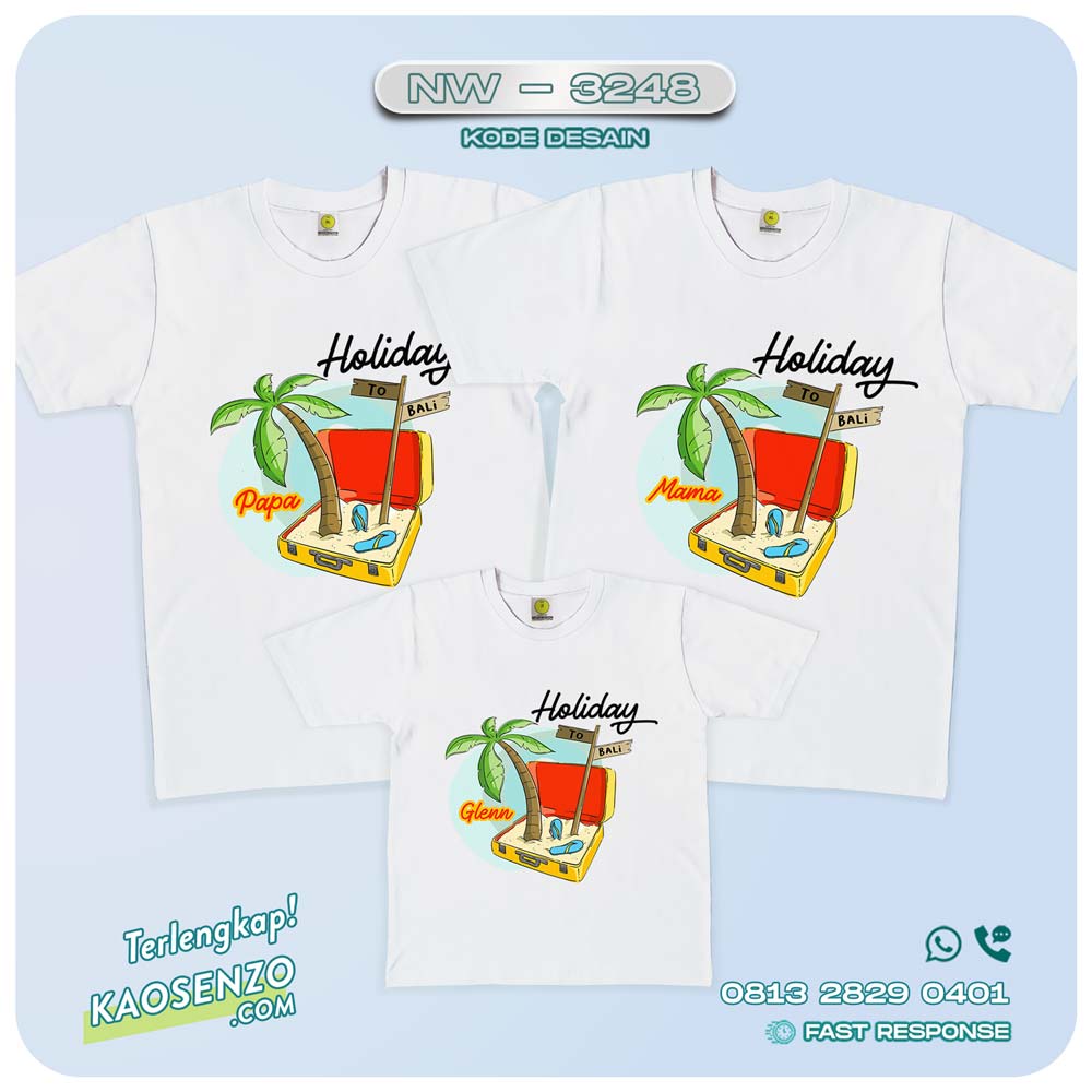 Baju Kaos Family Gathering | Kaos Couple Keluarga | Kaos Gathering - NW 3248