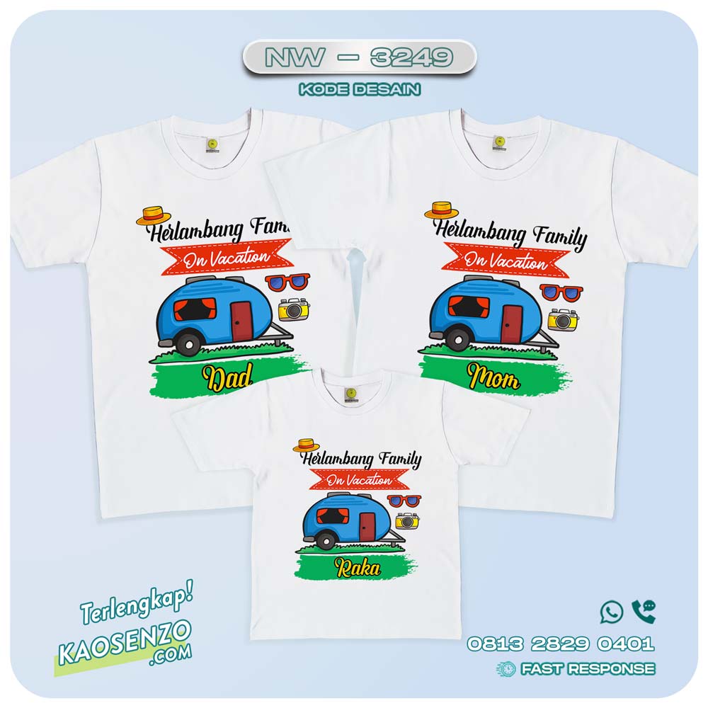 Baju Kaos Family Gathering | Kaos Couple Keluarga | Kaos Gathering - NW 3249