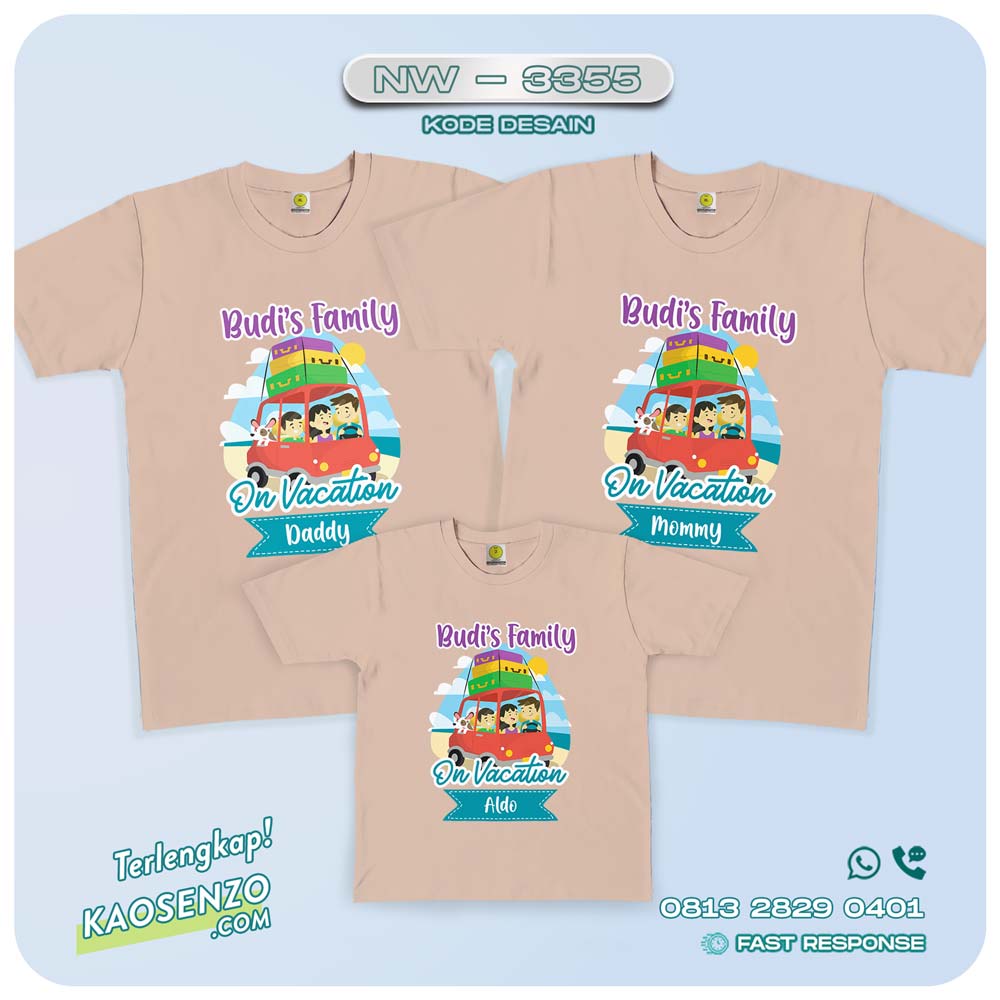 Baju Kaos Family Gathering | Kaos Couple Keluarga | Kaos Gathering - NW 3355