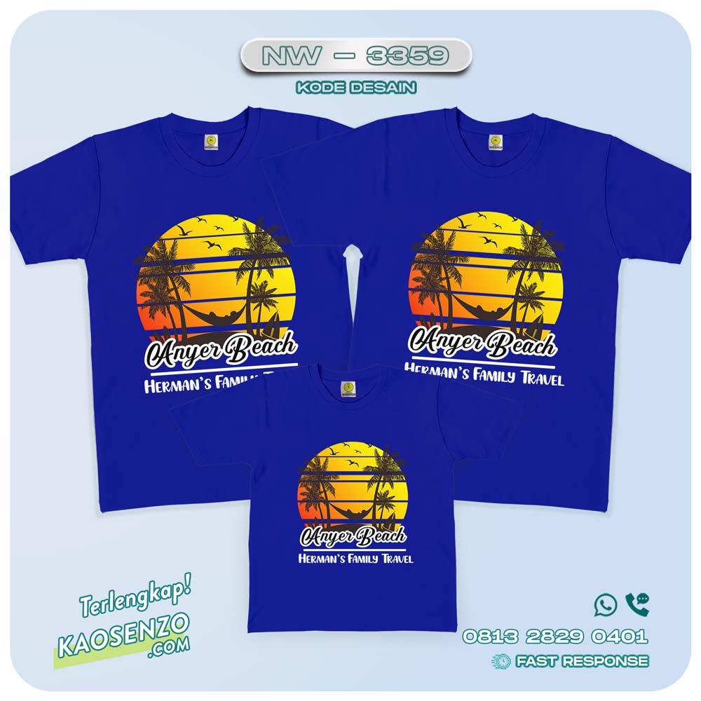 Baju Kaos Family Gathering | Kaos Couple Keluarga | Kaos Gathering - NW 3359