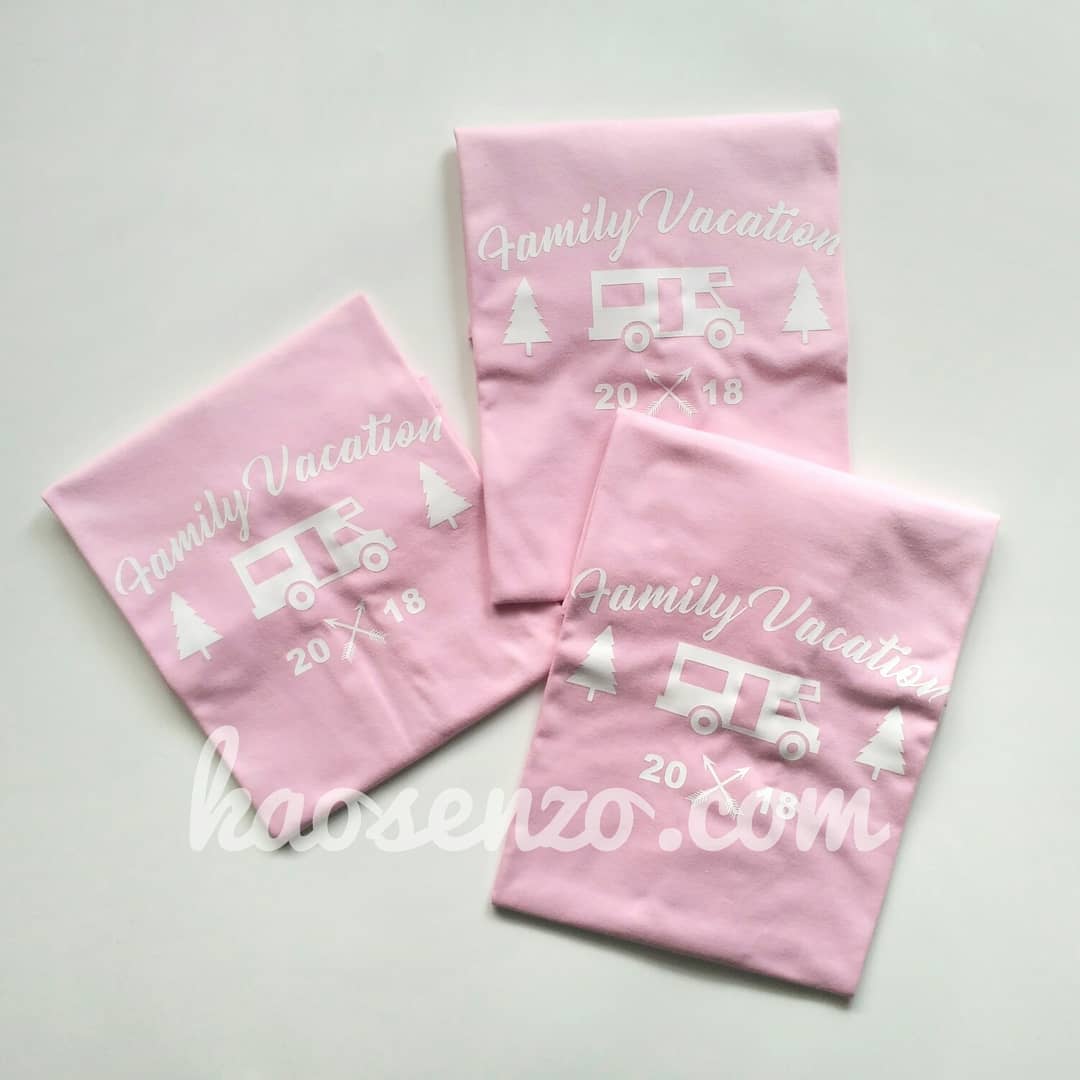 Baju Kaos Keluarga | Anak & Dewasa | Custom Nama | Gratis Ganti Nama/Tulisan