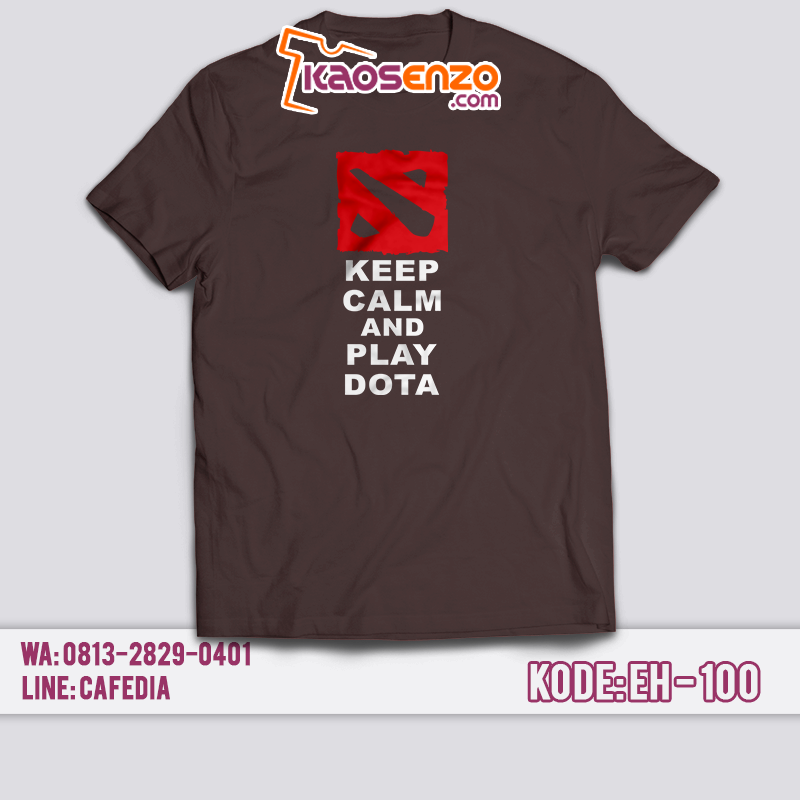 Kaos Couple Keluarga | Anak & Dewasa | Kaos Game | Kaos Keep Calm Gratis Ganti Nama/Tulisan