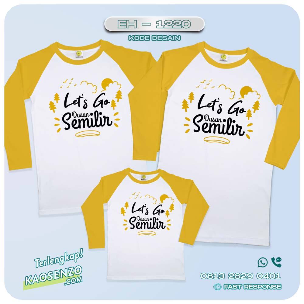 Baju Kaos Couple Keluarga Traveling | Kaos Couple Family Gathering | Kaos Liburan Keluarga | Kaos Traveling - EH-1220