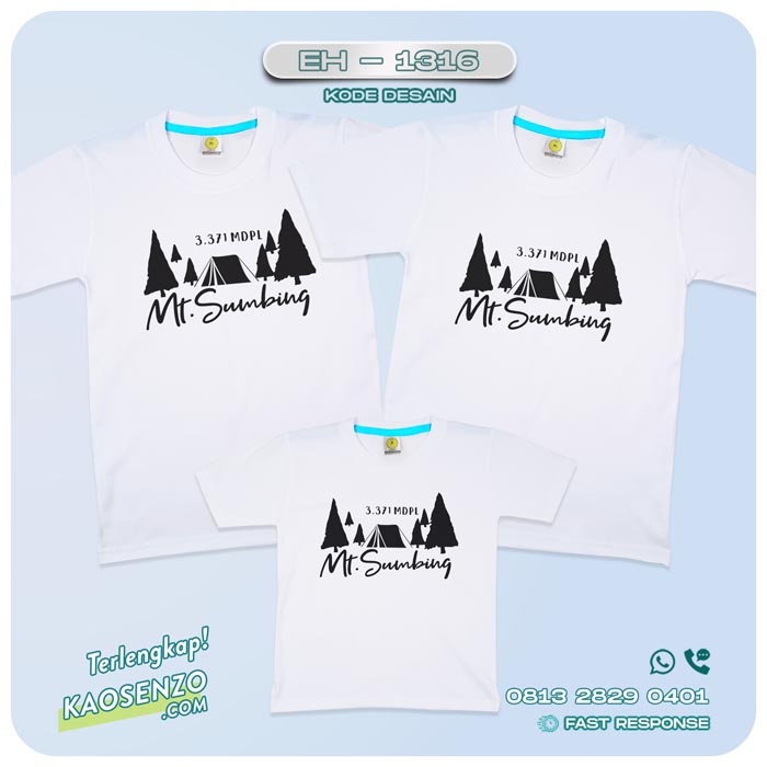 Baju Kaos Couple Keluarga Traveling | Kaos Couple Family Gathering | Kaos Liburan Keluarga | Kaos Traveling - EH-1316