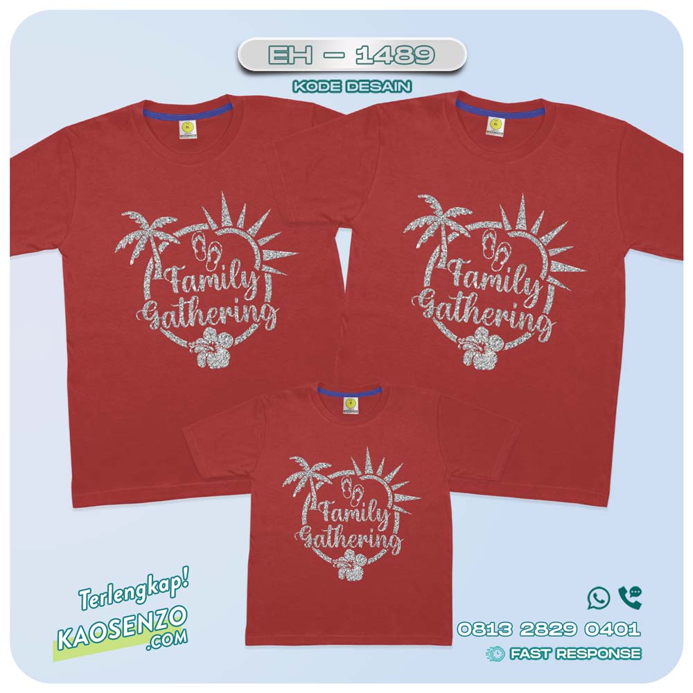 Baju Kaos Couple Keluarga Traveling | Kaos Couple Family Gathering | Kaos Liburan Keluarga | Kaos Traveling - EH 1489