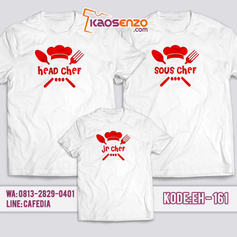 Baju Kaos Keluarga | Anak & Dewasa | Kaos Parodi Custom Nama | Gratis Ganti Nama/Tulisan