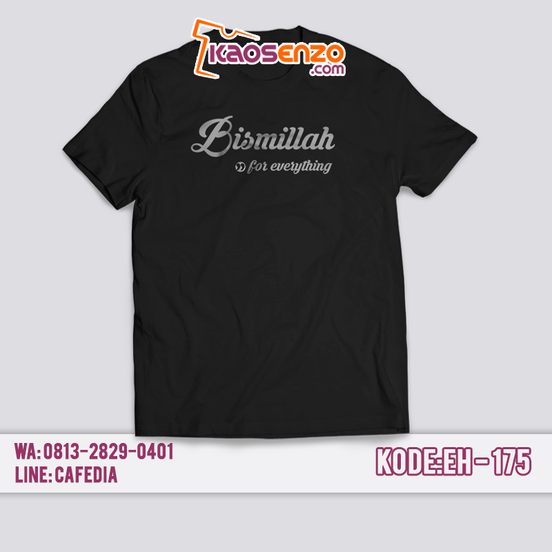 Kaos Couple Keluarga | Kaos Keluarga Islami | Anak & Dewasa | Gratis Ganti Nama/Tulisan 