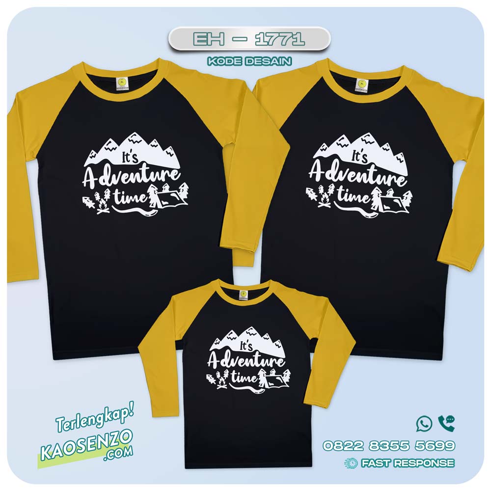 Baju Kaos Couple Keluarga Traveling | Kaos Couple Family Gathering | Kaos Liburan Keluarga | Kaos Liburan - EH-1771