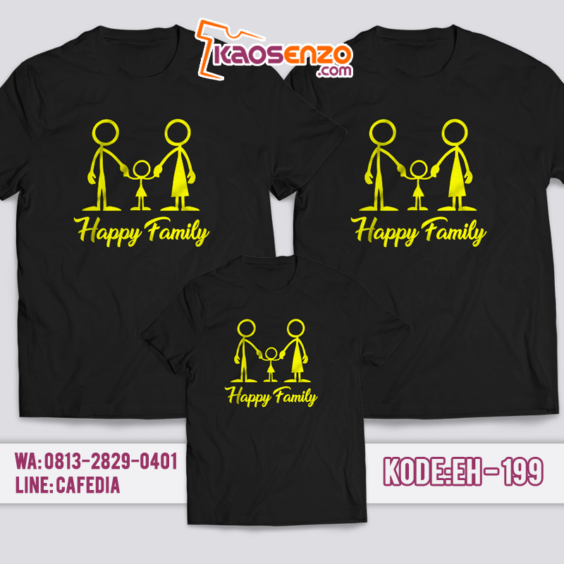 Kaos Custom Keluarga | Kaos Couple | Gratis Ganti Nama/Tulisan