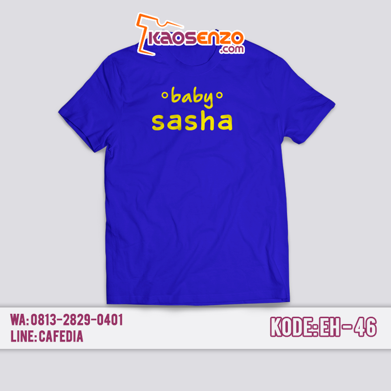 Baju Kaos Keluarga | Anak & Dewasa | Custom Nama | Gratis Ganti Nama/Tulisan