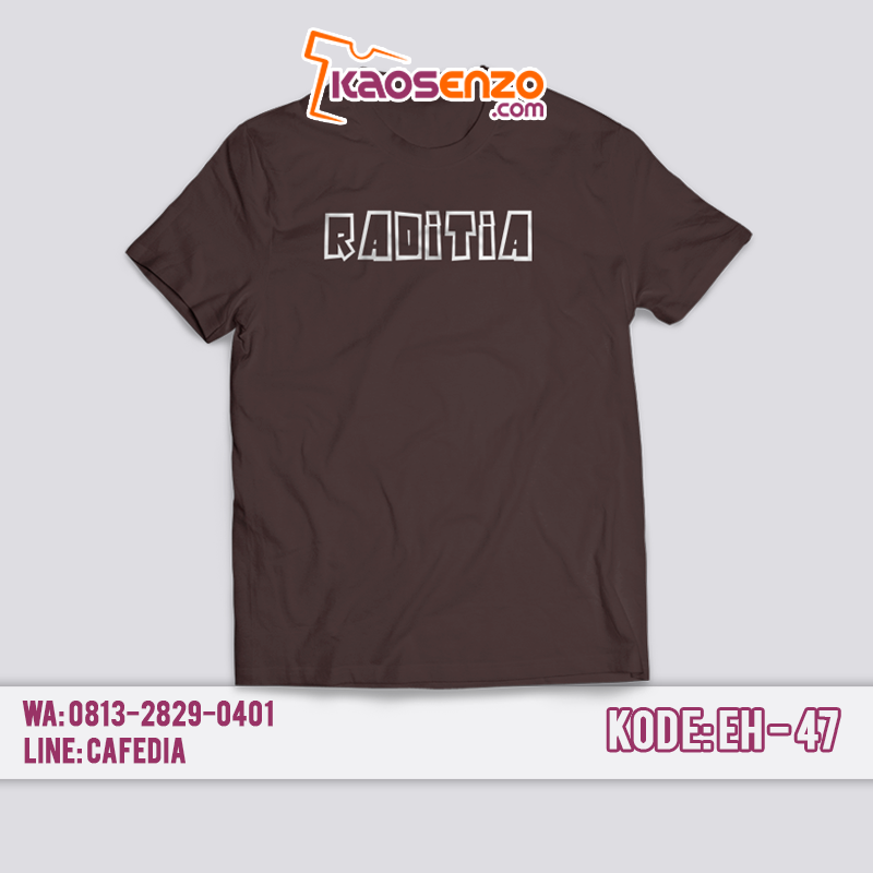 Baju Kaos Keluarga | Anak & Dewasa | Custom Nama | Gratis Ganti Nama/Tulisan