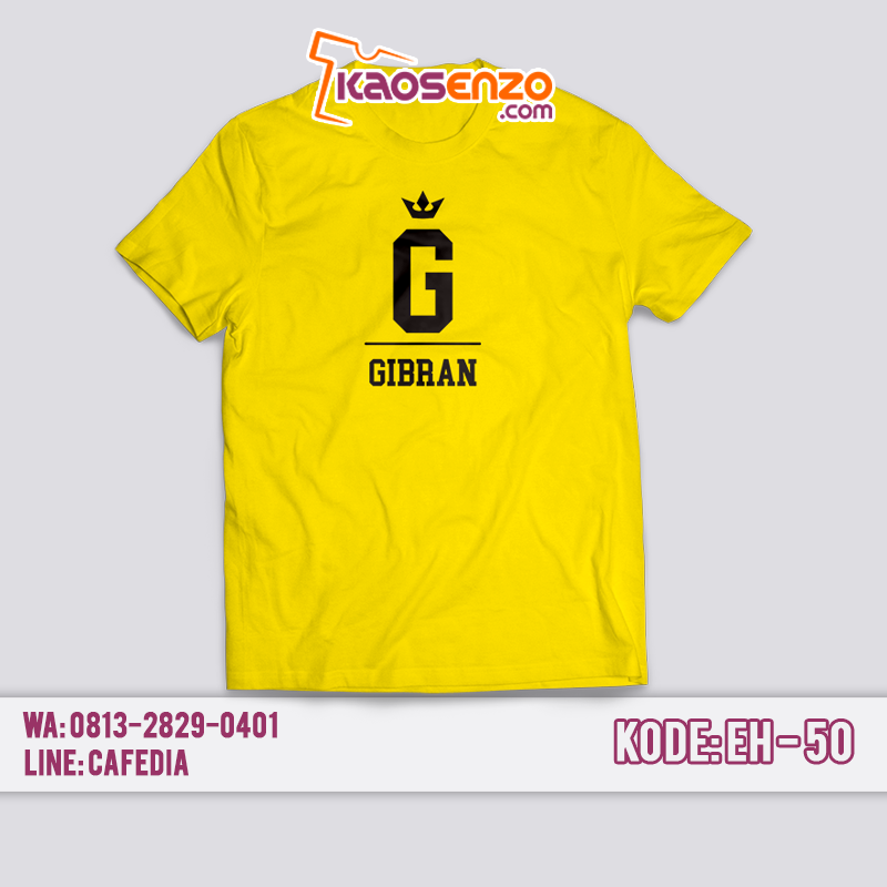 Baju Kaos Keluarga | Kaos Anak & Dewasa | Custom Nama | Kaos Nama Gratis Ganti Nama/Tulisan