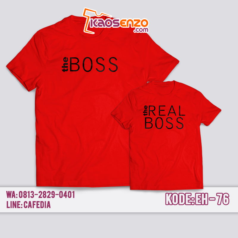 Baju Kaos Keluarga | Anak & Dewasa | Custom Nama | Gratis Ganti Nama/Tulisan