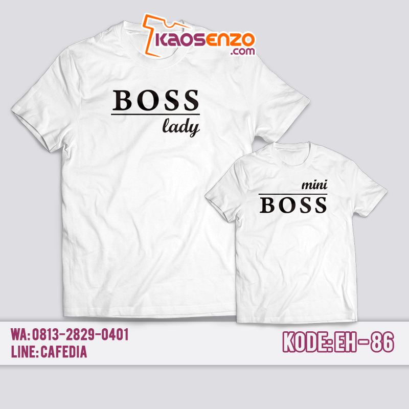 Baju Kaos Keluarga | Anak & Dewasa | Custom Nama | Gratis Ganti Nama/Tulisan