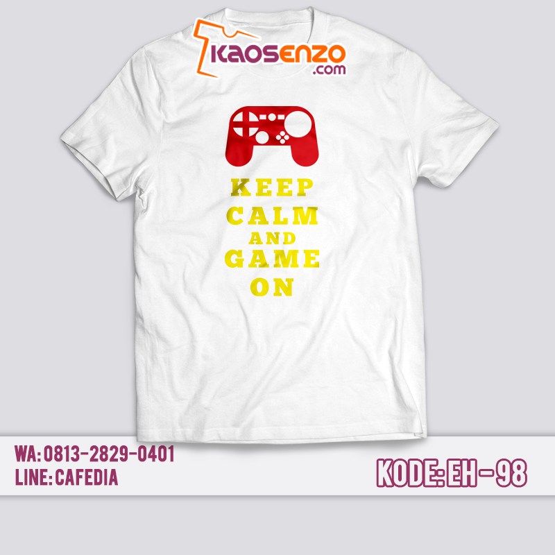 Baju Kaos Keluarga | Anak & Dewasa | Custom Nama | Kaos Game Gratis Ganti Nama/Tulisan