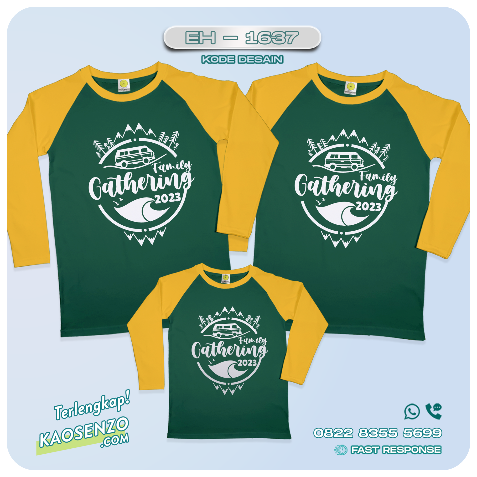 Baju Kaos Couple Keluarga Traveling | Kaos Couple Family Gathering | Kaos Liburan Keluarga | Kaos Traveling - EH-1637