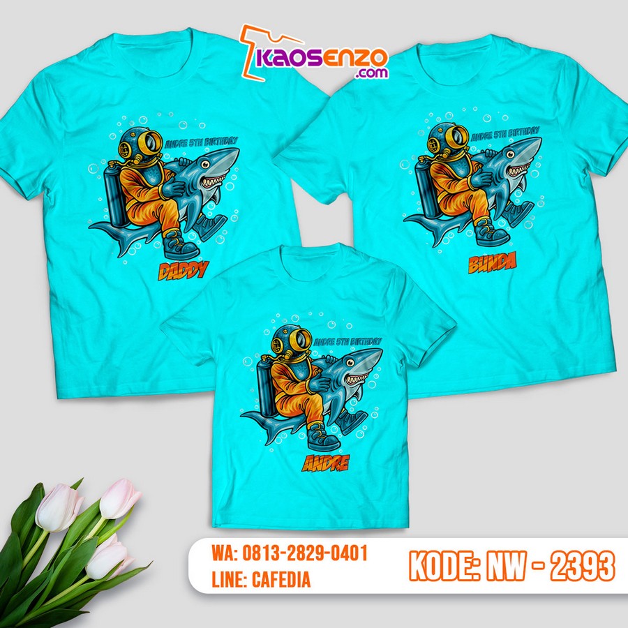 kaosenzo.com/baju-kaos-couple-keluarga-baju-kaos-ultah-motif-baby-shark- 2393