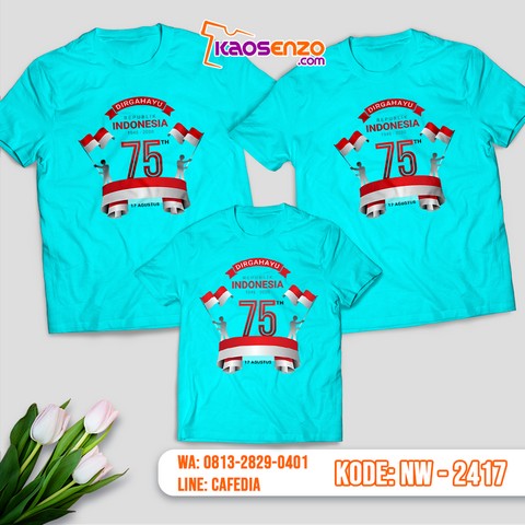  Baju Kaos Couple Keluarga Indonesia | Kaos Family Custom Indonesia - NW 2417