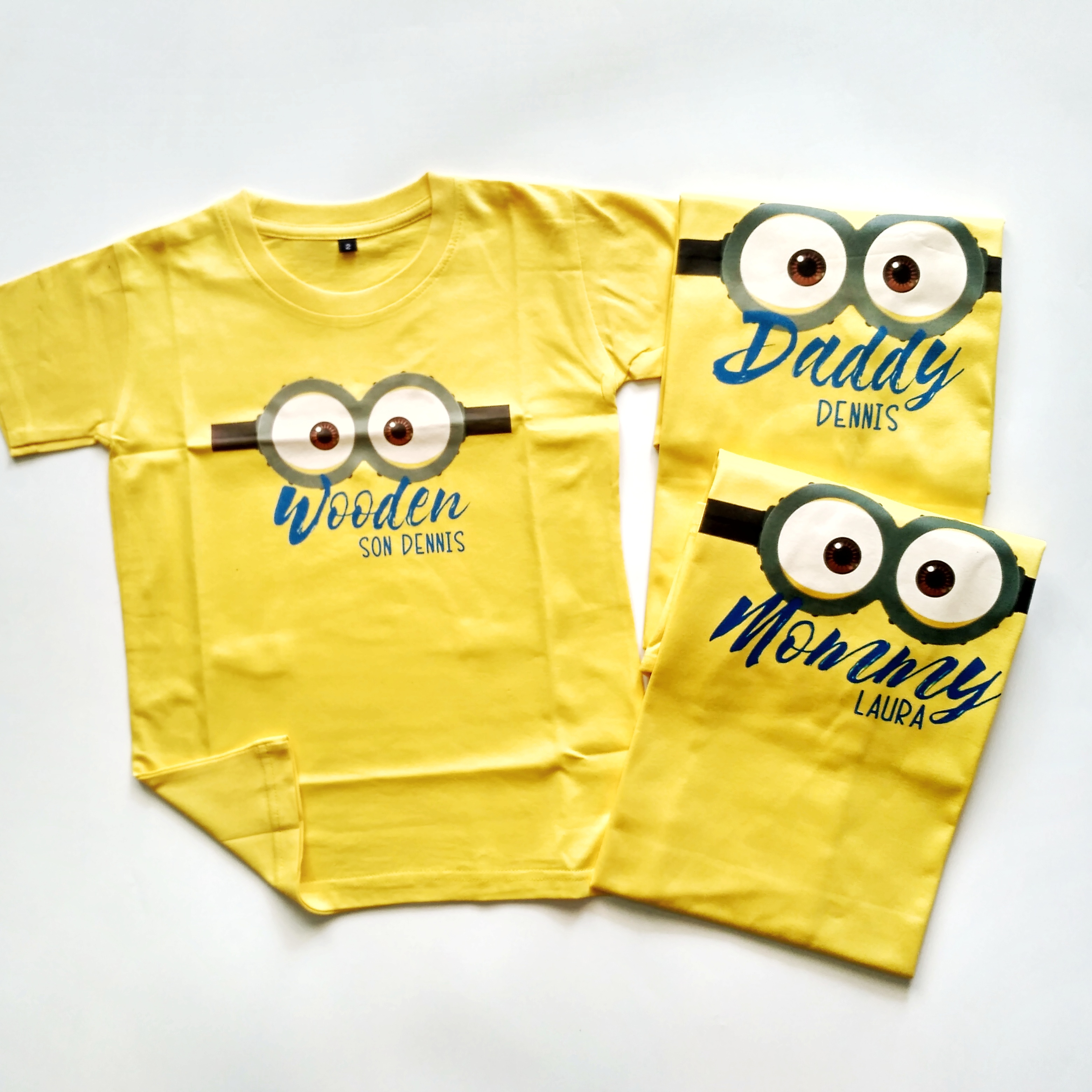 Kaos Keluarga | Kaos Ultah | Kaos Couple | Kaos Motif Minion