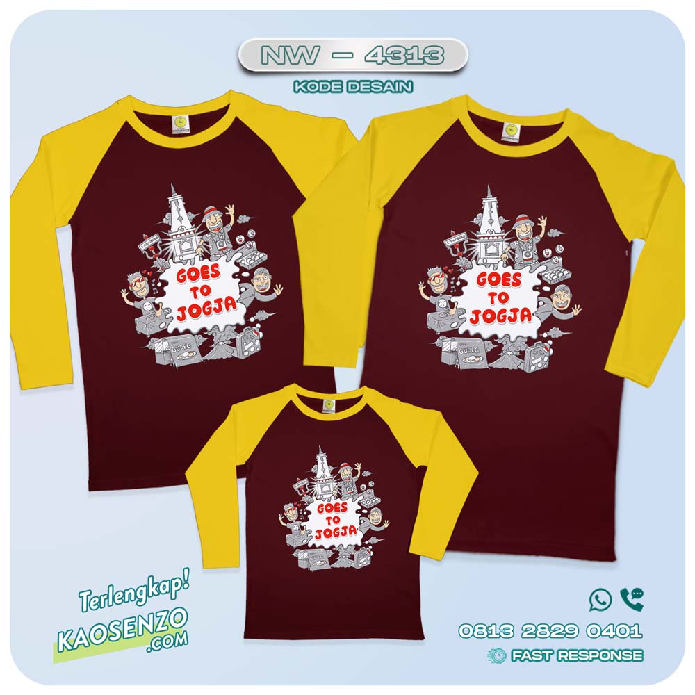 Baju Kaos Couple Keluarga Gathering | Kaos Family Custom | Kaos Family Gathering - NW 4313