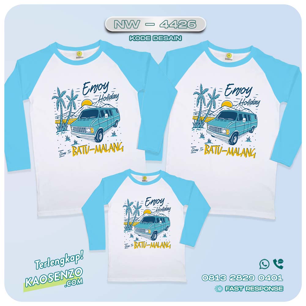 Baju Kaos Couple Keluarga Traveling | Kaos Couple Family Gathering | Kaos Liburan Keluarga | Kaos Traveling - NW 4426