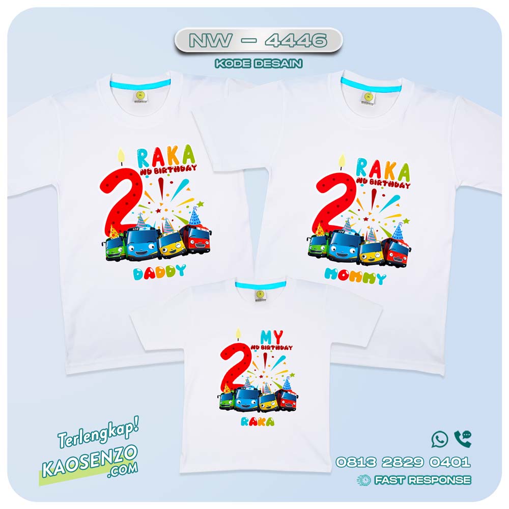 Baju Kaos Couple Keluarga | Kaos Family Custom | Kaos Tayo - NW 4446