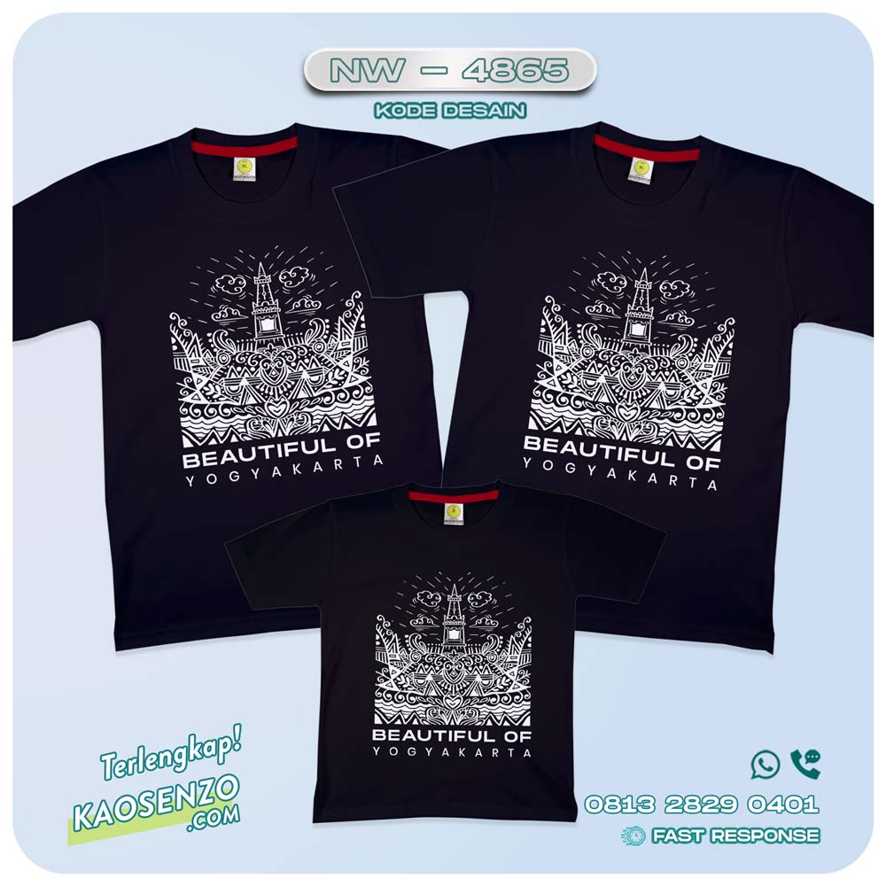 Kaos Couple Keluarga Traveling | Kaos Family Gathering | Kaos Liburan Keluarga | Kaos Traveling - NW 4865