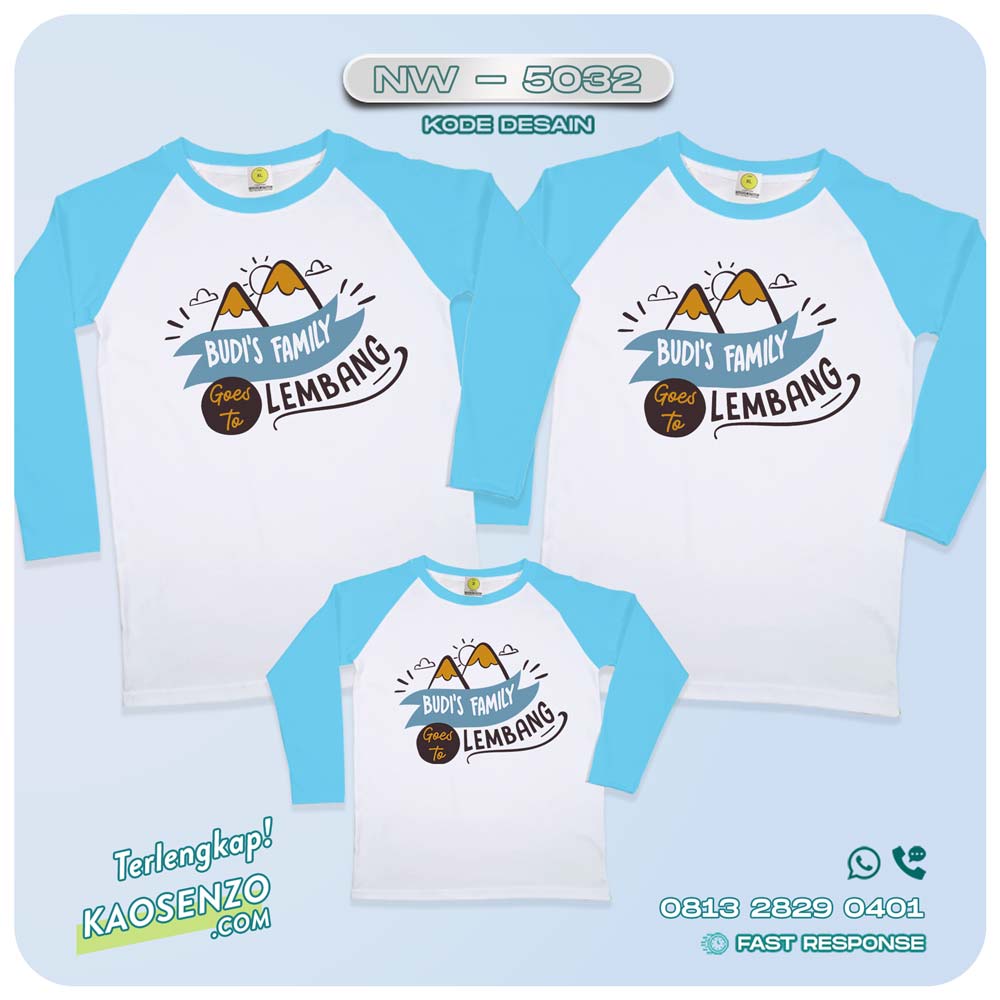 Baju Kaos Couple Keluarga Traveling | Kaos Couple Family Gathering | Kaos Liburan Keluarga | Kaos Traveling - NW 5032