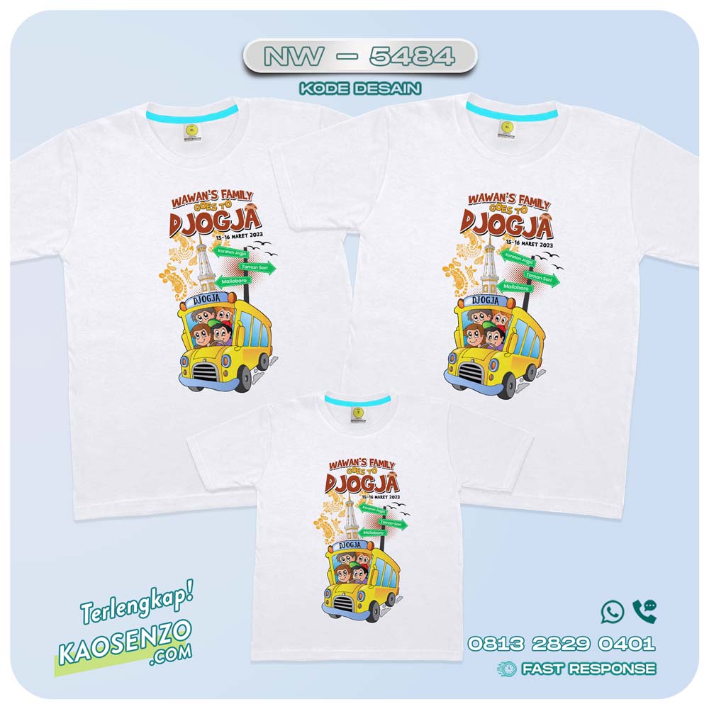 Baju Kaos Couple Keluarga Traveling | Kaos Couple Family Gathering | Kaos Liburan Keluarga | Kaos Liburan - NW 5484