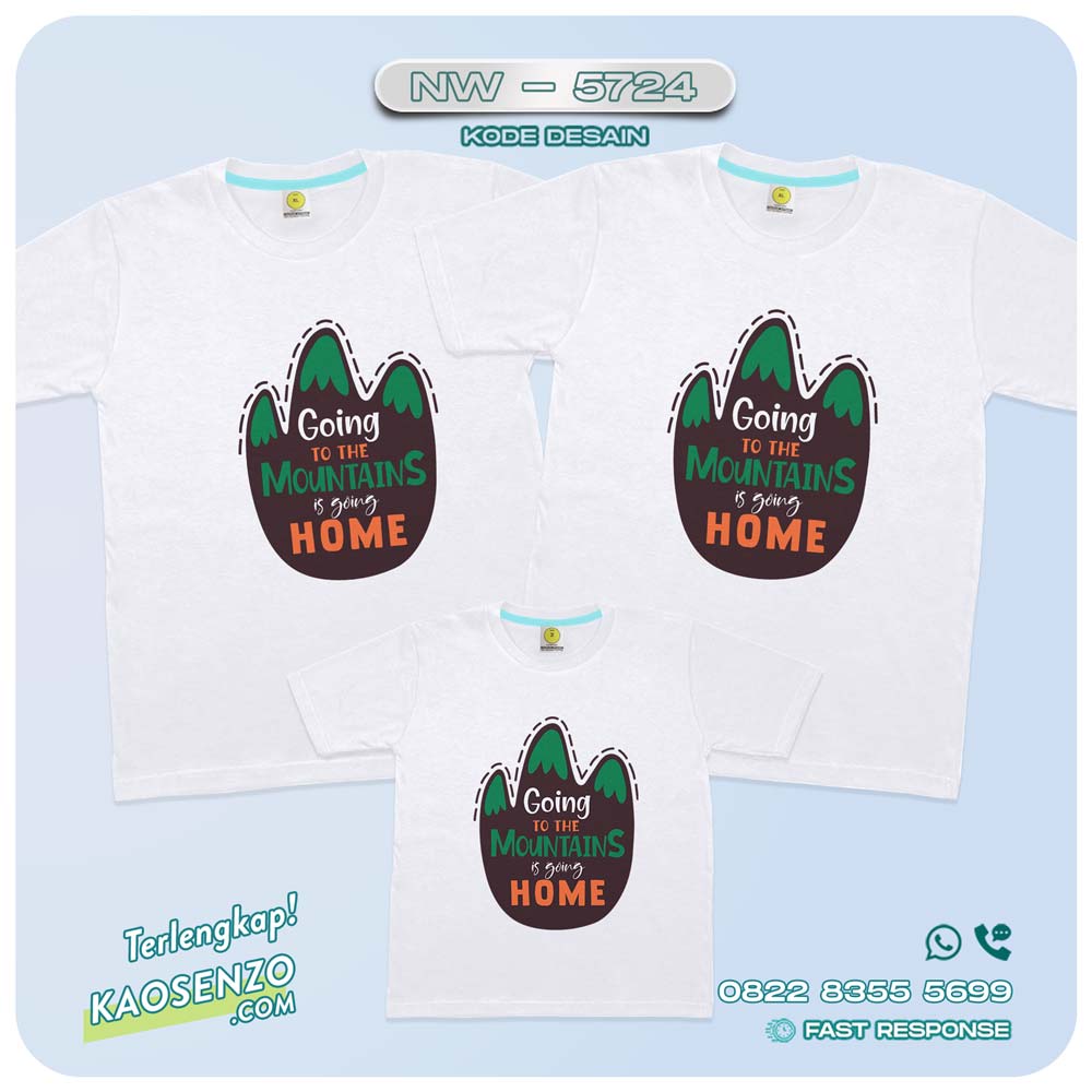 Baju Kaos Couple Keluarga Traveling | Kaos Couple Family Gathering | Kaos Liburan Keluarga | Kaos Liburan - NW 5724