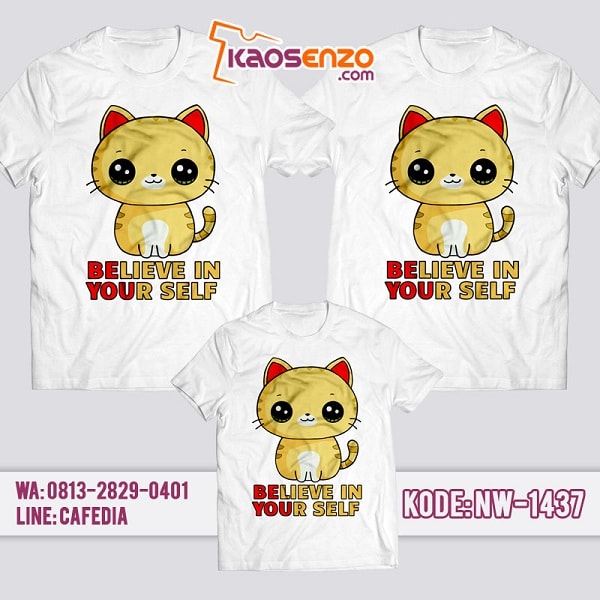 Baju Kaos Couple Keluarga Animal Zoo | Kaos Family Custom | Kaos Animal Zoo - NW 1437