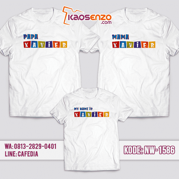 Baju Kaos Couple Keluarga Pocoyo | Kaos Family Custom | Kaos Pocoyo - NW 1586