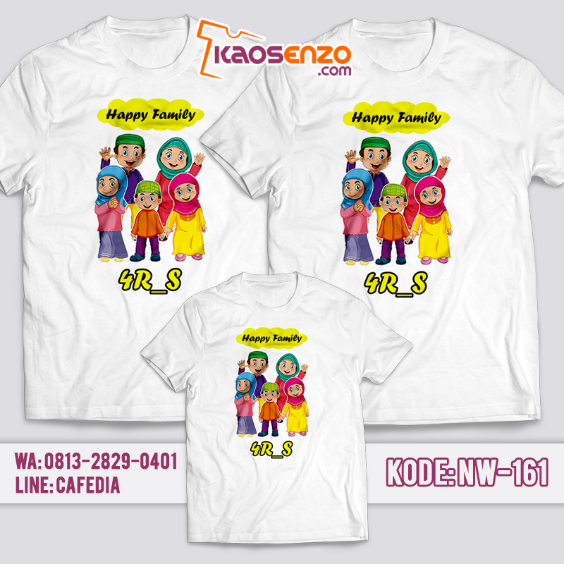 Baju Kaos Couple Keluarga | Baju Kaos Ultah Motif Family